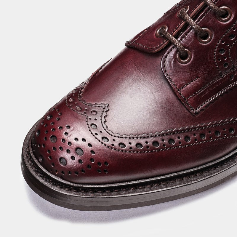 GMT別注】M5634 STOW / BURGUNDY CHROMEXCEL (RIDGEWAY SOLE) - Tricker's