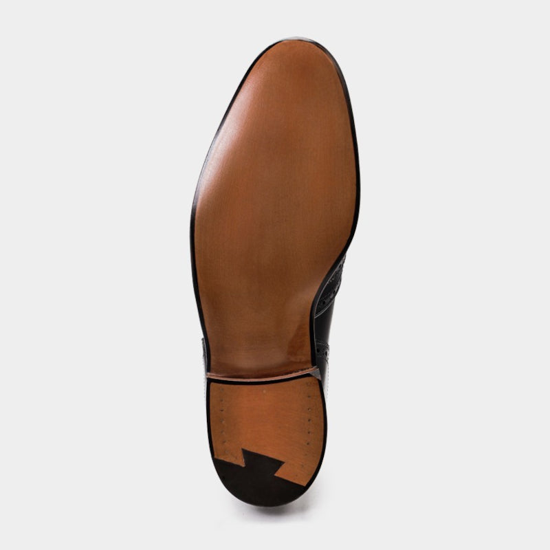 【青山店別注】M7377 / BLACK CALF (LEATHER SOLE)