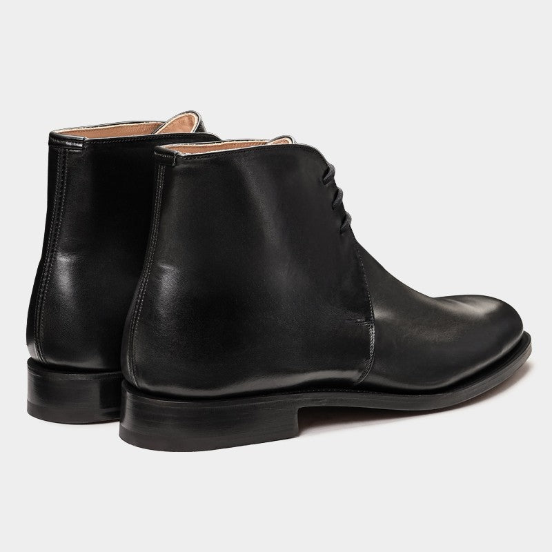 青山店別注】M8010 / BLACK CALF (LEATHER SOLE) - Tricker's