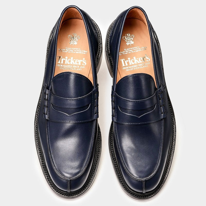 青山店別注】M8357 JAMES-J / NAVY ANTIQUE (FLEX LEATHER SOLE