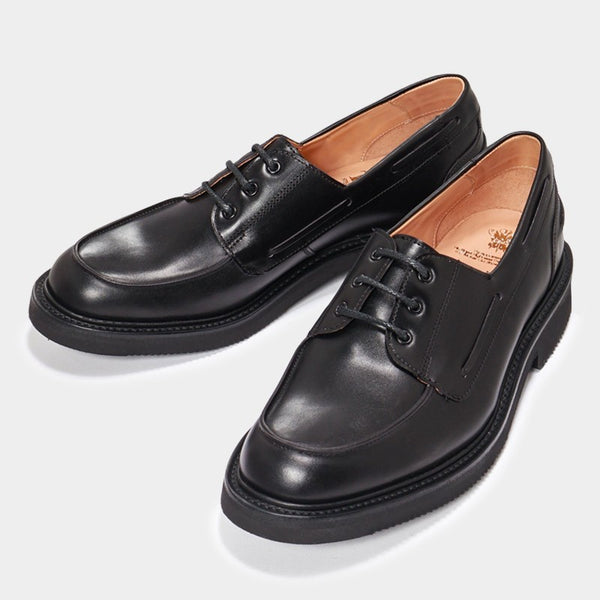 ルカリオ【廃盤美品】ブルックランズ　マンクスタイプショートシート GMT別注】M8379 COWES / BLACK CALF (GUMLITE SOLE) - Tricker's