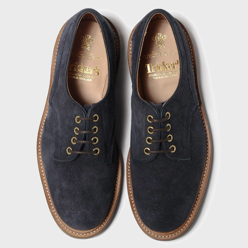 M9060 ELTHEA / NAVY OLIVVIA BUFFALO NUBUCK (COMMANDO SOLE)