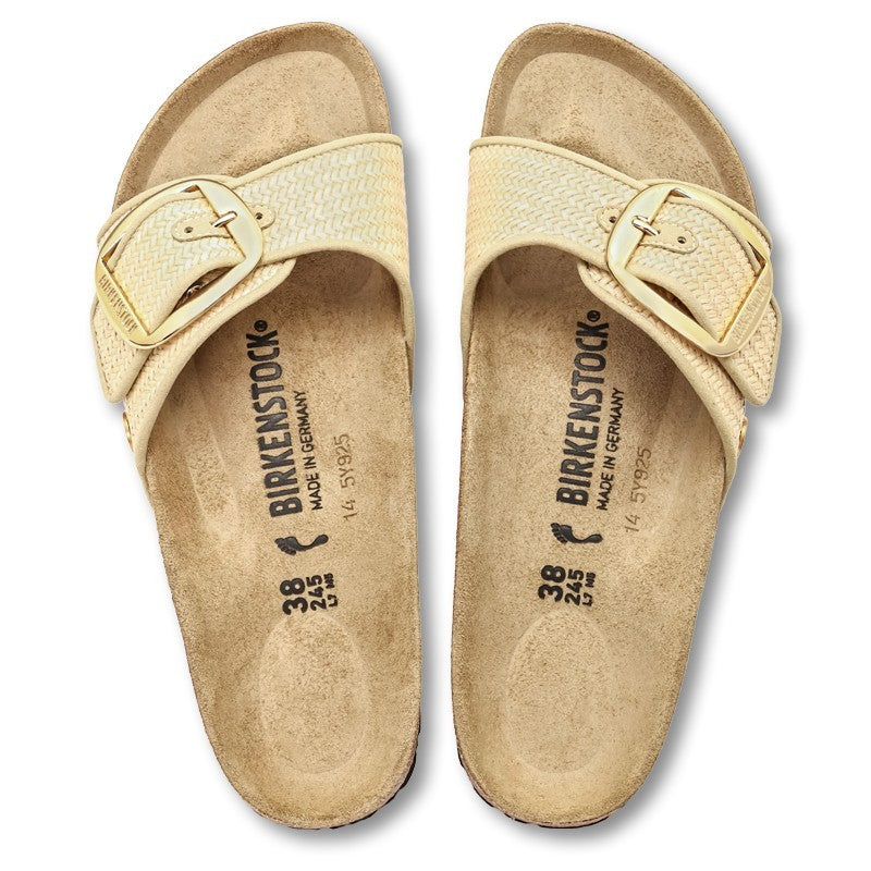 Madrid Big Buckle TEX Raffia Natural (Narrow) / 1029035