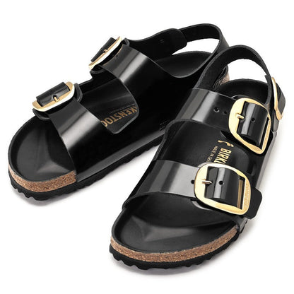 Milano Big Buckle LENA Hi-Shine Black (Narrow) / 1024211