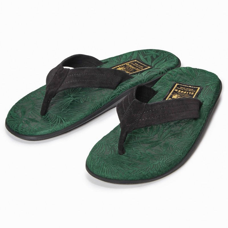 【Web限定】PBE203 / FOREST (EMBOSSED SUEDE) × BLACK