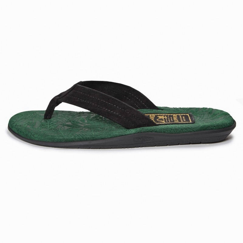 【Web限定】PBE203 / FOREST (EMBOSSED SUEDE) × BLACK