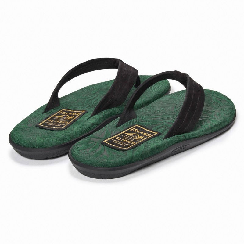 【Web限定】PBE203 / FOREST (EMBOSSED SUEDE) × BLACK
