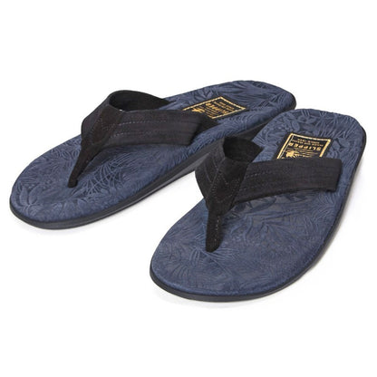 【Web限定】PBE203 / NAVY (EMBOSSED SUEDE) × BLACK
