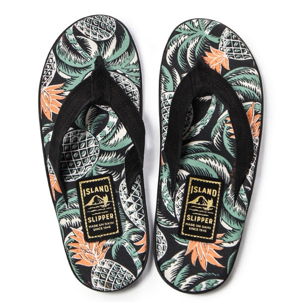 限定アイテム】PBLF203 KONA BAY / BLACK - ISLAND SLIPPER