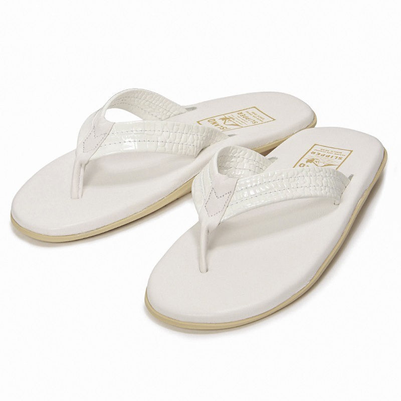 【NEW】PT202S / WHITE × BARC WHITE  (EMBOSSED LEATHER)
