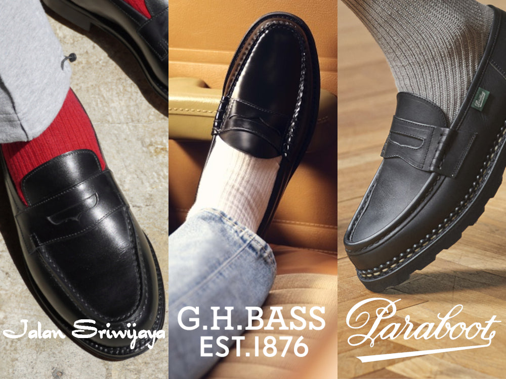 JalanSriwijaya・G.H.BASS・Paraboot シグニチャーモデルのコイン