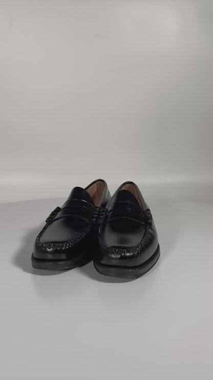 11711D LARSON / BLACK (RUBBER SOLE)