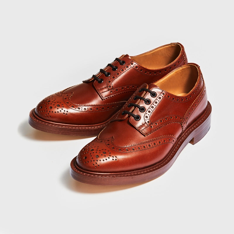 M5633 BOURTON / MARRON ANTIQUE (LEATHER SOLE)