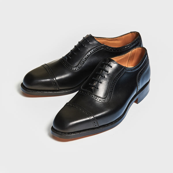 ビジネスシューズ | M6143 BELGRAVE / BLACK CALF (LEATHER SOLE