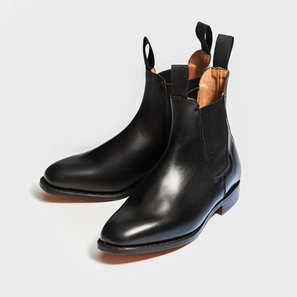 M6119 LAMBOURN / BLACK CALF (LEATHER SOLE)