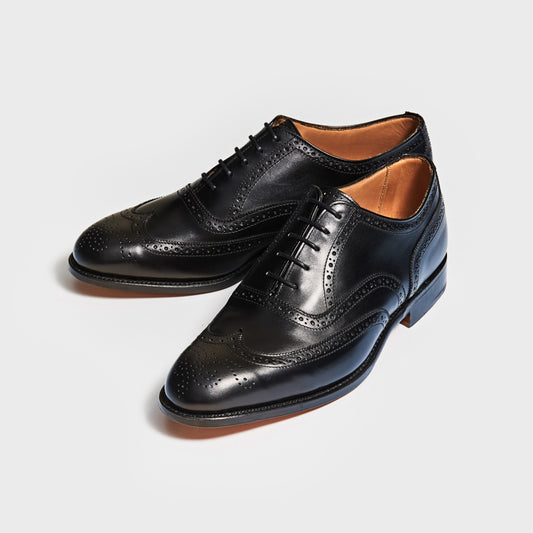 M6463 NORFOLK / BLACK CALF (LEATHER SOLE)