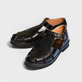 【EXCLUSIVE】LEWES / BLACK CALF (RUBBER SOLE)