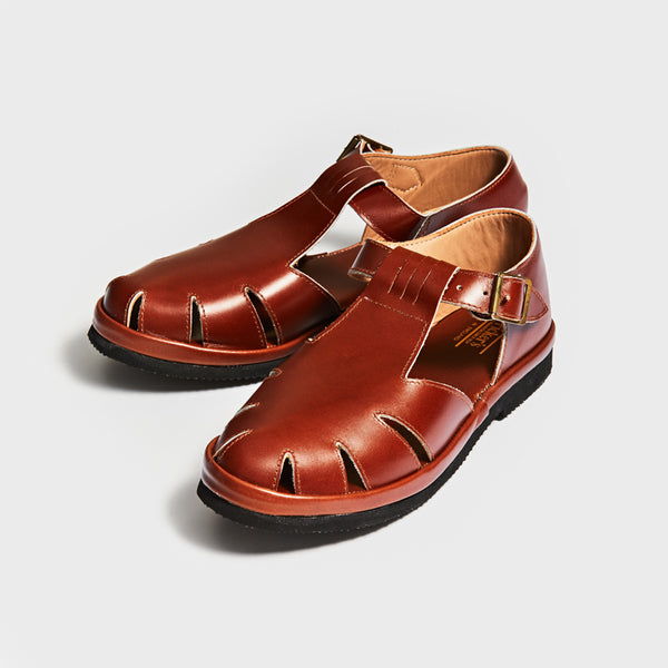 【EXCLUSIVE】LEWES / MARRON ANTIQUE (RUBBER SOLE)
