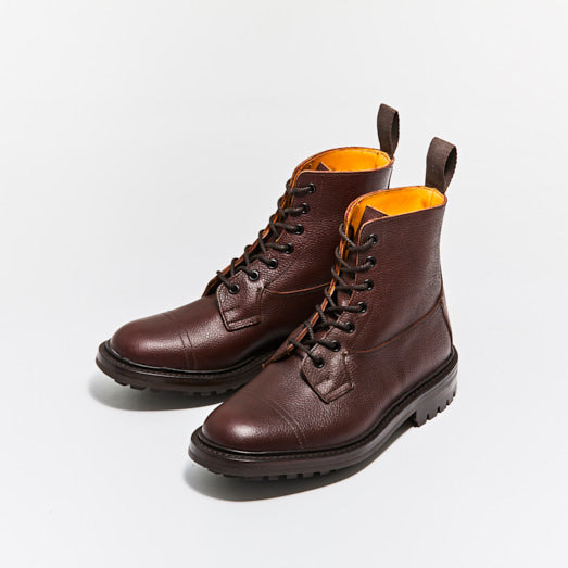 ブーツ | M6895 GRASSMERE / BROWN ZUG GRAIN (COMMANDO SOLE) - Tricker's
