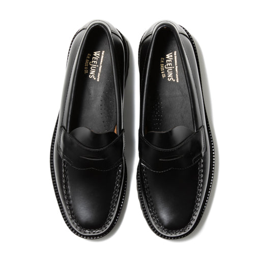 11535 LOGAN / BLACK (RUBBER SOLE)