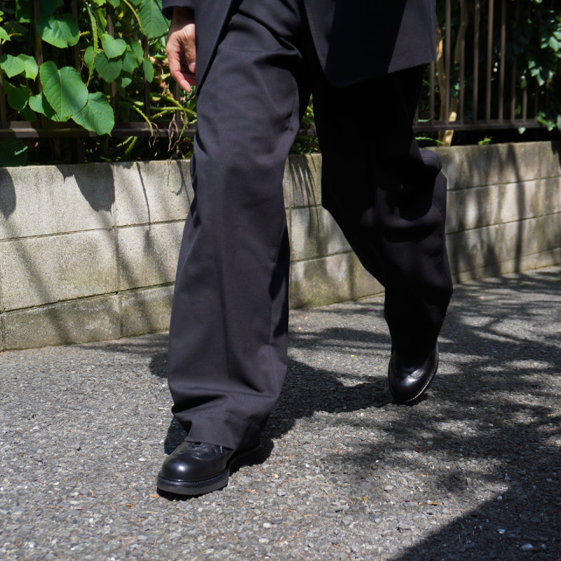 210306 Intelligence / ALL BLACK CALF × BLACK (EXTRA LIGHT RUBBER SOLE)