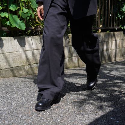 210306 Intelligence / ALL BLACK CALF × BLACK (EXTRA LIGHT RUBBER SOLE)