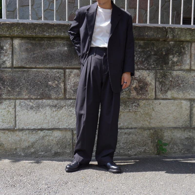 210306 Intelligence / ALL BLACK CALF × BLACK (EXTRA LIGHT RUBBER SOLE)