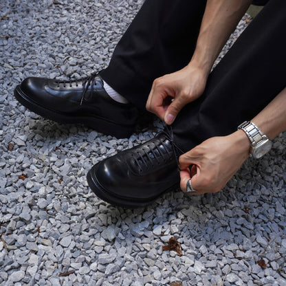 210306 Intelligence / ALL BLACK CALF × BLACK (EXTRA LIGHT RUBBER SOLE)