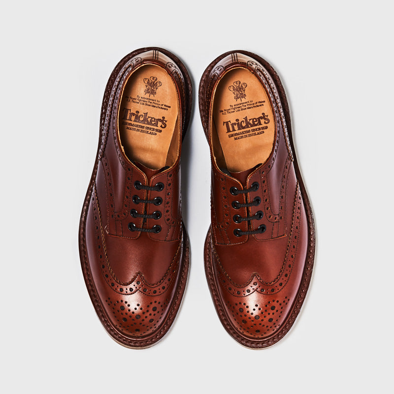 M5633 BOURTON / MARRON ANTIQUE (LEATHER SOLE)