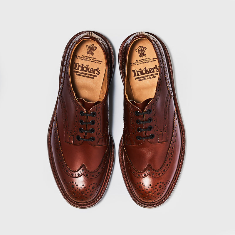 ◆美品 Tricker's BOURTON 8/26.5cm Marron