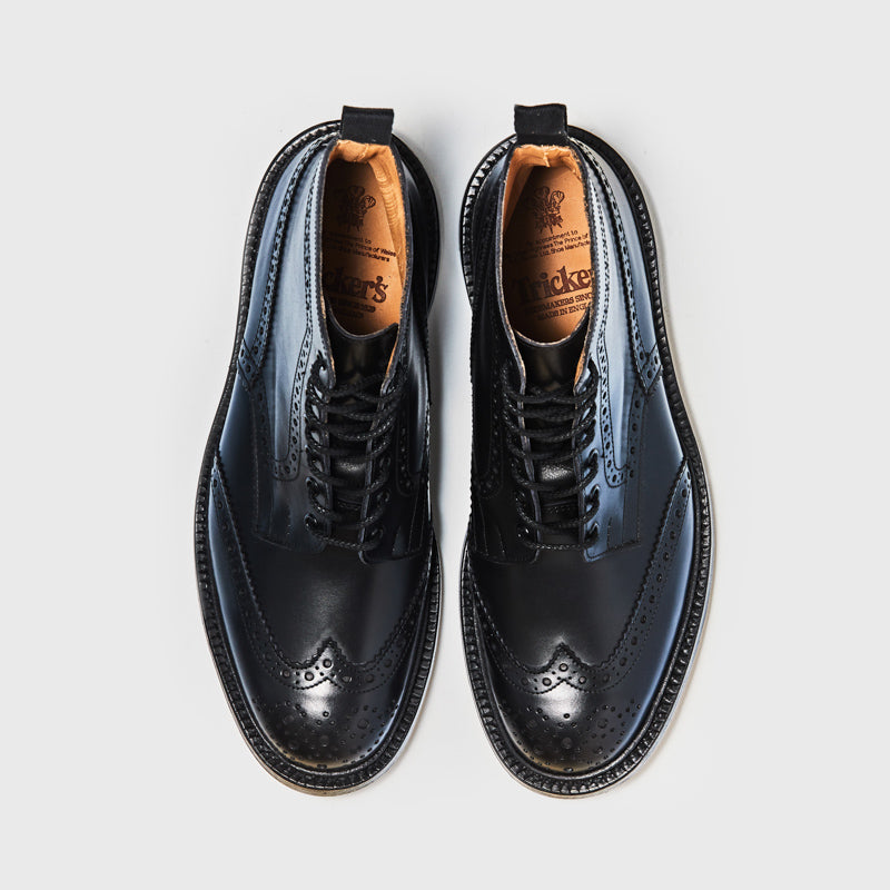M5634 STOW / BLACK CALF (LEATHER SOLE)