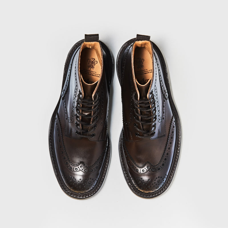 ブーツ | M5634 STOW / ESPRESSO BURNISHED (DAINITE SOLE) - Tricker's