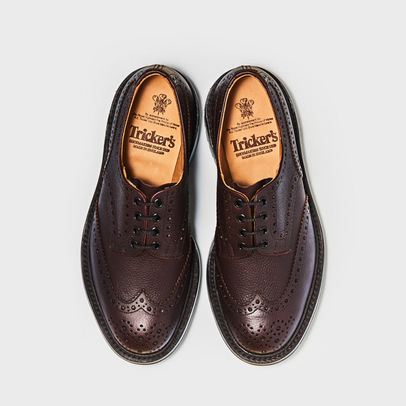 M3087 ILKLEY / BROWN ZUG GRAIN (COMMANDO SOLE)