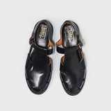 【EXCLUSIVE】LEWES / BLACK CALF (RUBBER SOLE)