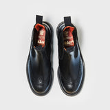 L2754 SILVIA / BLACK CALF (COMMANDO SOLE)