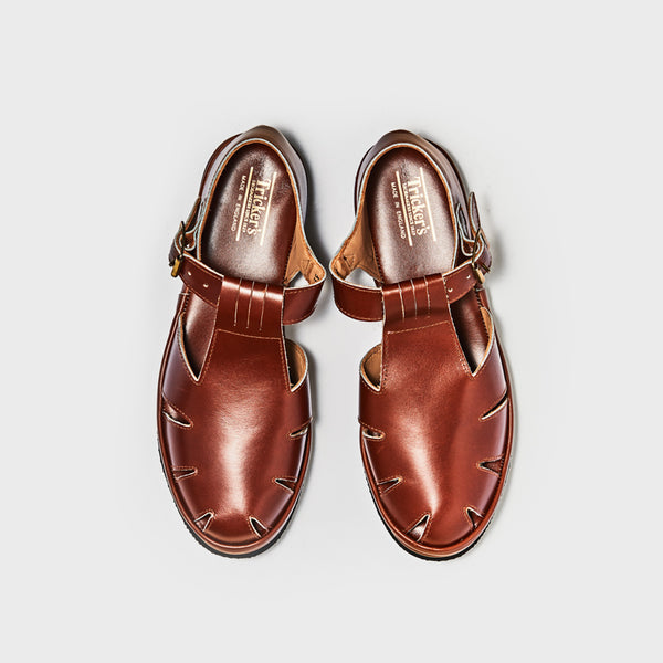 【EXCLUSIVE】LEWES / MARRON ANTIQUE (RUBBER SOLE)