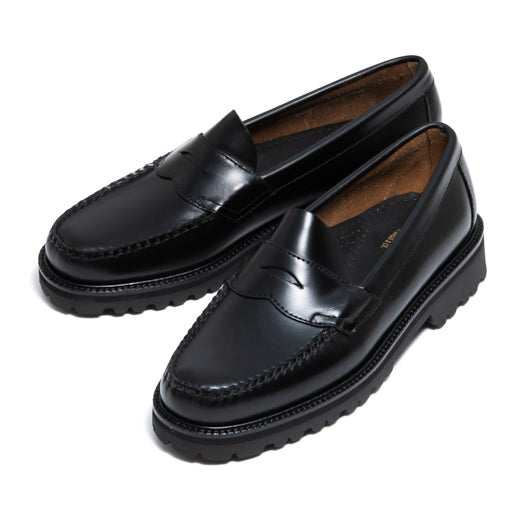 11535W LOGAN / BLACK (RUBBER SOLE)