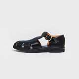 【EXCLUSIVE】LEWES / BLACK CALF (RUBBER SOLE)