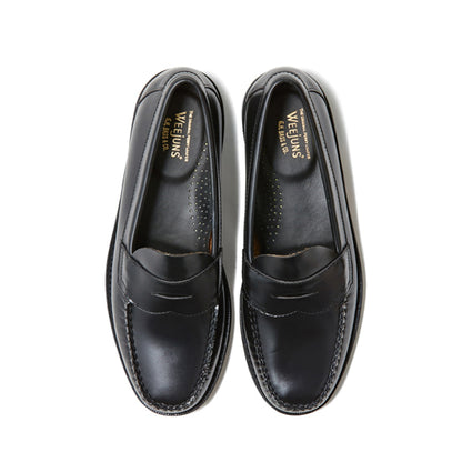 11035H LOGAN / BLACK (LEATHER SOLE)