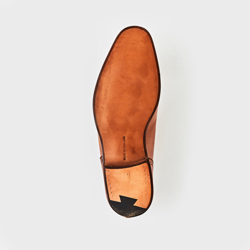 M6143 BELGRAVE / 1001 BURNISHED (LEATHER SOLE)