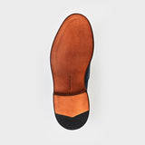 M3227 JAMES / BLACK CALF (LEATHER SOLE)