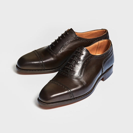 M6143 BELGRAVE / ESPRESSO BURNISHED (LEATHER SOLE)