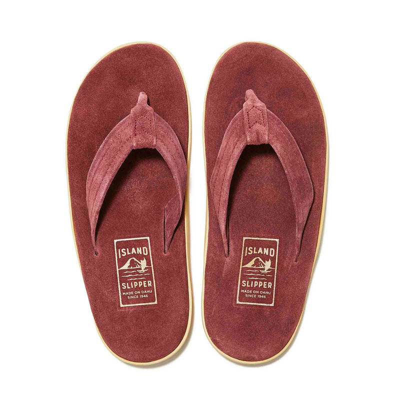 PT203 / BURGUNDY SUEDE