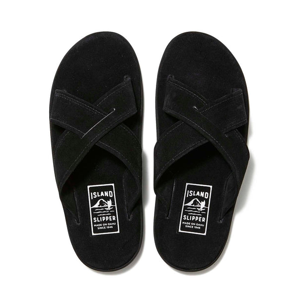 サンダル | PB223 / BLACK SUEDE - ISLAND SLIPPER