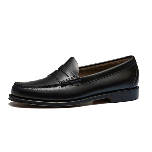 11010H LARSON / BLACK (LEATHER SOLE)