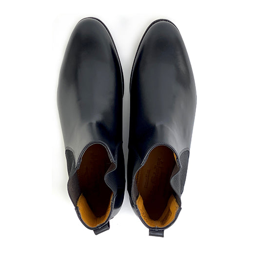 99009 / BLACK (LEATHER SOLE)