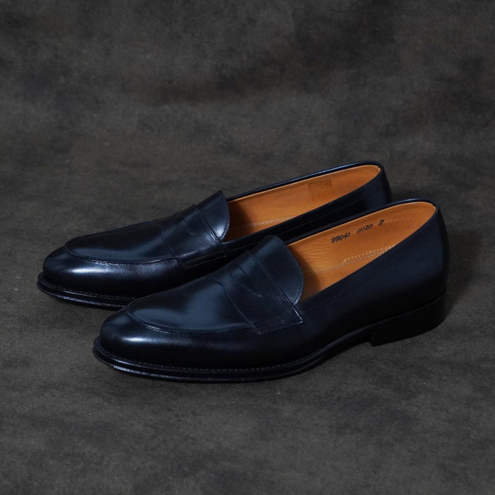 ローファー | 【SALE】99041 / BLACK CALF (LEATHER SOLE) - Jalan 