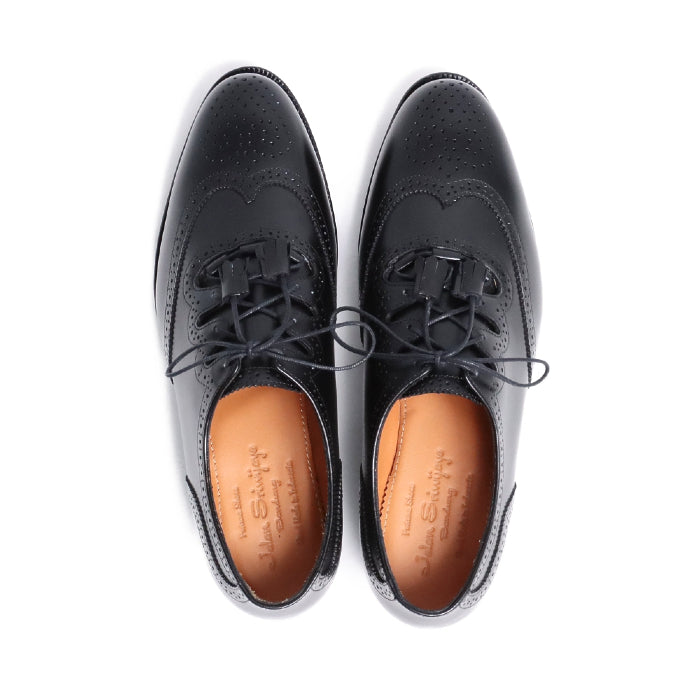 99042 / BLACK CALF (LEATHER SOLE)