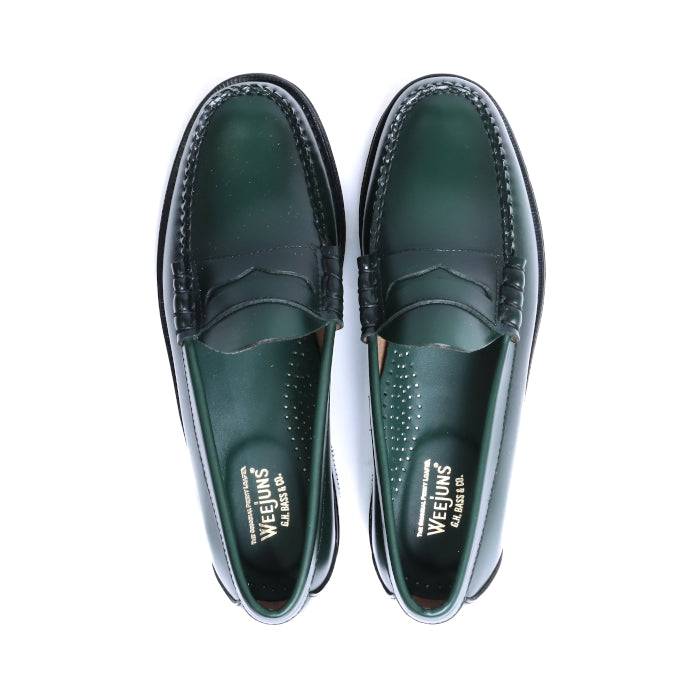 11010H LARSON / DARK GREEN (LEATHER SOLE)