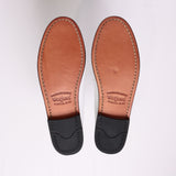 41010 / WHITE (BLACK LEATHER SOLE)